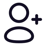 Add User SVG Icon